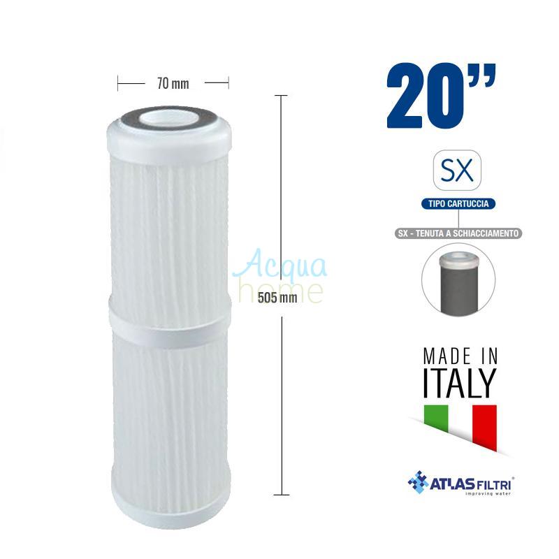 RS 20" SX 50 MCR - WASHABLE PLEATED MESH CARTRIDGE | ATLAS FILTRI