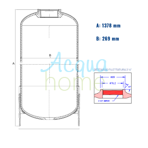 STRUCTURAL TANK 40-50L 10X54