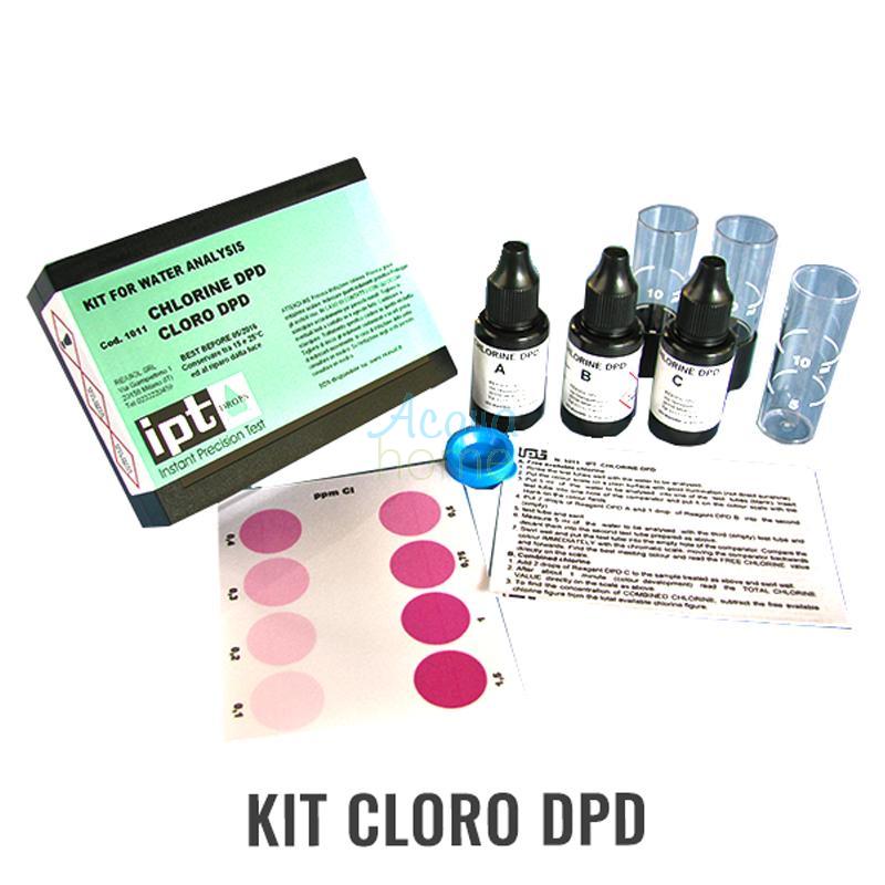 KIT IPT CLORO DPD (CHLORINE DPD) 0,1 - 1,5 ppm