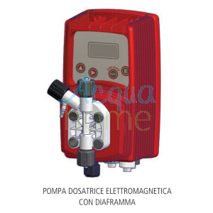 POMPA VMS PO 0408 FP 230VAC - POMPA DOSATRICE PH/REDOX PROPORZIONALE DIGITALE 8 L/H - 4 BAR - EMEC