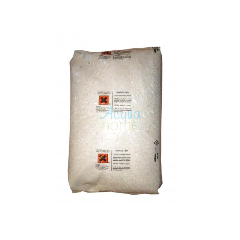 GRANELLA DI QUARZO 1 - 2 MM SACCO DA 25KG PER FILTRO (GHIAIA SILICE)