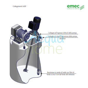 LASP4 SUCTION LANCE 40 CM ATT. 4X6 FOR PUMPS UP TO 10 L/H - EMEC