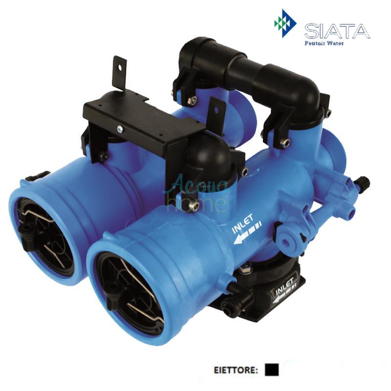 VALVOLA SIATA V250A-BP CON BY PASS EIETTORE NERO (DA 250L A 500L DI RESINA) PER ADDOLCIMENTO - PENTAIR (FINO AD ESAURIMENTO SCORTE)