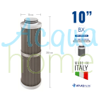 SA 10" A BX 50 MCR - AISI 316 STAINLESS STEEL PLEATED WASHABLE MESH CARTRIDGE | ATLAS FILTRI