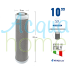 RA 10" A SX 70 MCR - WASHABLE TUBULAR NET CARTRIDGE IN AISI 316 STAINLESS STEEL - ATLAS FILTRI
