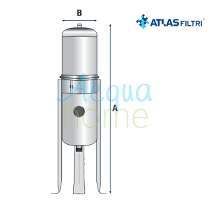 HYDROS 53 A - 30" MULTI-CARTRIDGE CONTAINER IN AISI 316 STAINLESS STEEL | ATLAS FILTRI
