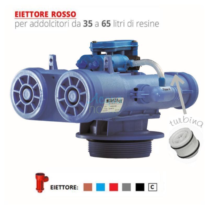 VALVOLA SIATA V230T EIETTORE ROSSO CON TURBINA - PENTAIR