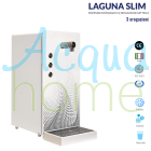 LAGUNA SLIM BIANCO FRIGOGASATORE SOPRABANCO 3 VIE : ACQUA GASATA - FREDDA - NATURALE