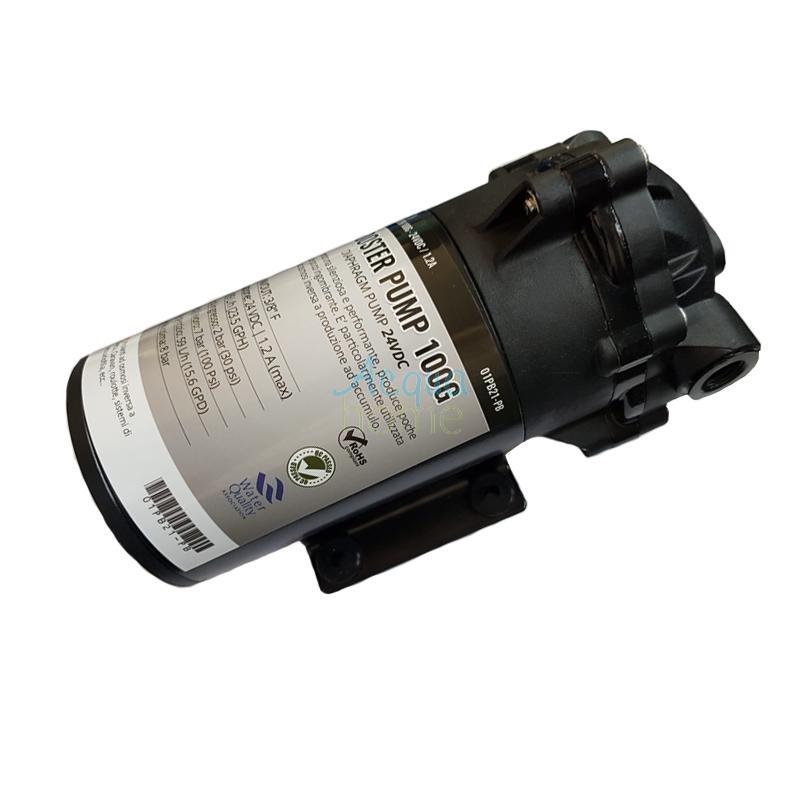 BOOSTER PUMP 24VDC 100GPD ATT. 3/8" WITHOUT TRANSFORMER