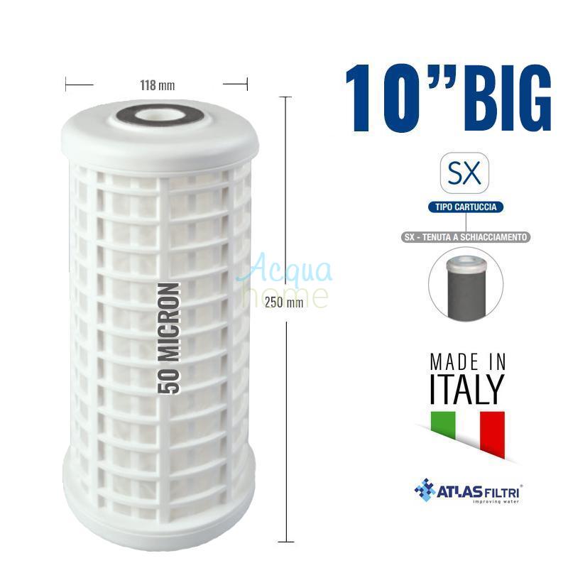 RL 10" BIG SX 50 MCR - WASHABLE NET CARTRIDGE | ATLAS FILTRI (10" BIG)
