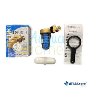 DOSAPLUS 1 2P DG - PROPORTIONAL POLYPHOSPHATE POWDER DISPENSER 1/2" CONNECTION - ATLAS FILTRI ANTI-LIMESCALE SYSTEM