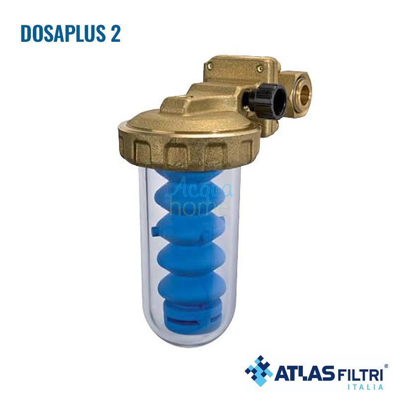 DOSAPLUS 2 3P DG - PROPORTIONAL POLYPHOSPHATE POWDER DISPENSER 1/2" CONNECTION - ATLAS FILTRI ANTI-LIMESCALE SYSTEM
