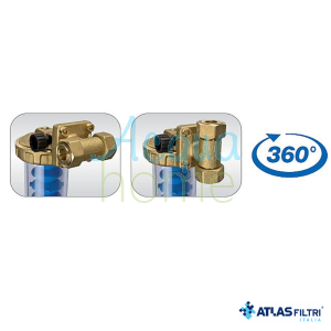 DOSAPLUS 2 3P DG - PROPORTIONAL POLYPHOSPHATE POWDER DISPENSER 1/2" CONNECTION - ATLAS FILTRI ANTI-LIMESCALE SYSTEM
