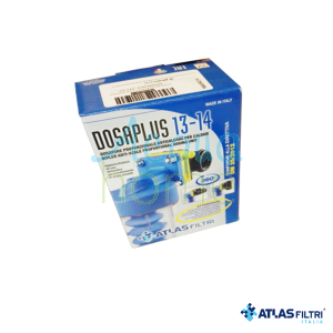 DOSAPLUS 14 - PROPORTIONAL POLYPHOSPHATE POWDER DISPENSER 1/2" CONNECTOR - ATLAS FILTRI ANTI-LIMESCALE SYSTEM