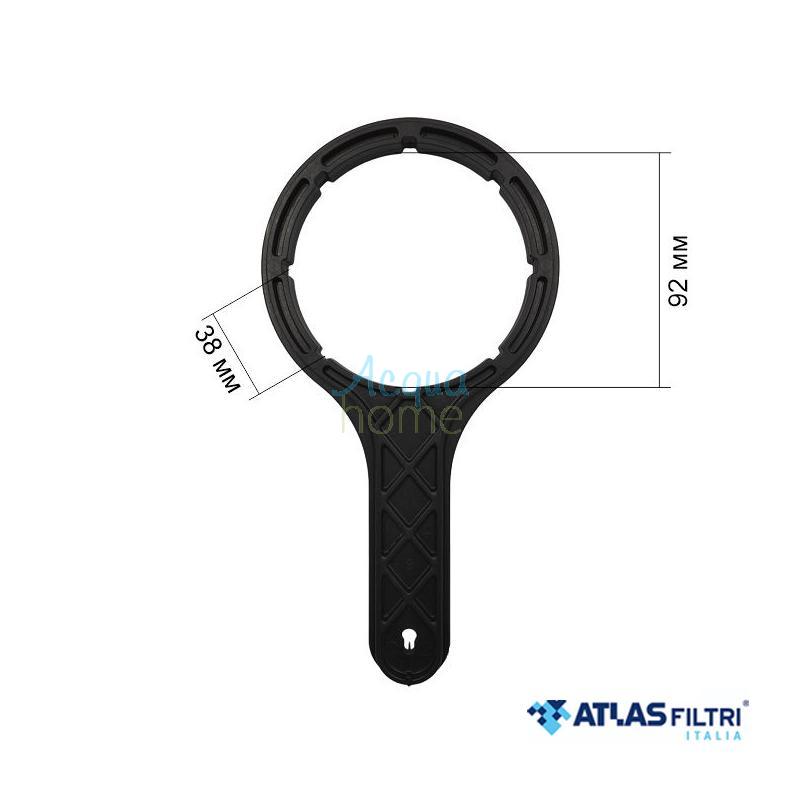 "X" KEY FOR K DP CONTAINERS - HYDRA - DOSAPLUS 5 -6 -7 - ATLAS FILTRI