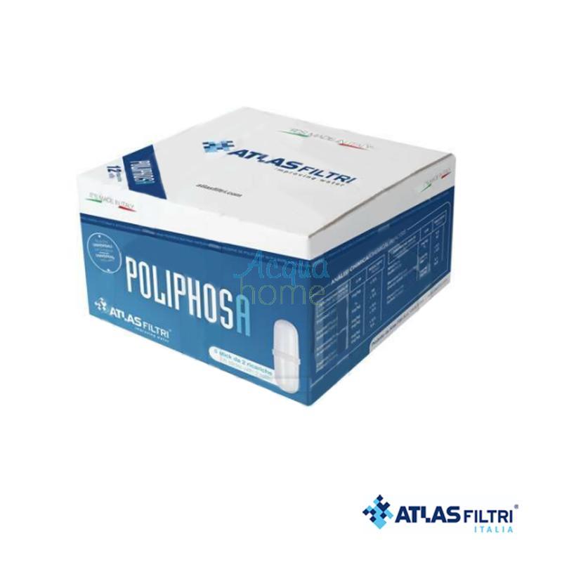 12-PIECE PACK OF POLIPHOS A - POLYPHOSPHATE SALTS IN CAPSULES - ATLAS FILTERS