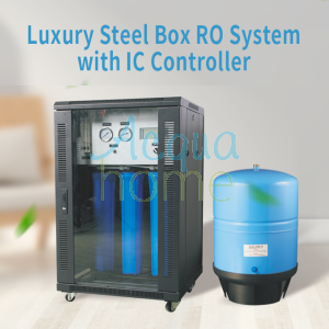 400 GPD REVERSE OSMOSIS SYSTEM PRODUCTION 65 L/H WITH 40L STEEL TANK
