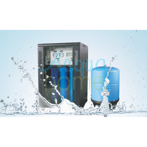 400 GPD REVERSE OSMOSIS SYSTEM PRODUCTION 65 L/H WITH 40L STEEL TANK