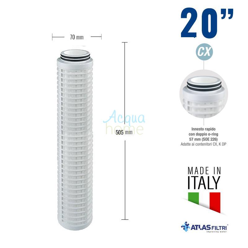 RL 20" CX 50 MCR - WASHABLE NET CARTRIDGE | ATLAS FILTRI