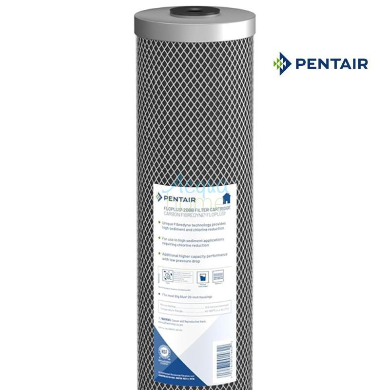 FILTRO FLOPLUS PROTECT® BIG 20" X 4,5 " 1 MICRON ELIMINAZIONE PFAS / PFOS DALL'ACQUA - PENTAIR 