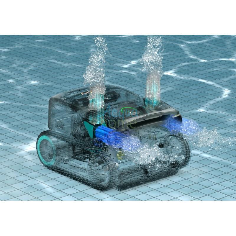 AIPER - ROBOT A BATTERIA SCUBA X1 PRO MAX SENZA CAVO ADATTO A TUTTE LE PISCINE FINO A 20M DI LUNGHEZZA - FLUIDRA